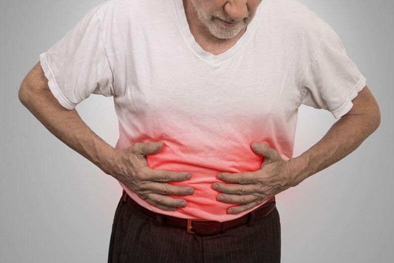 Disconfortul intestinal este un simptom comun al unei infecții parazitare.